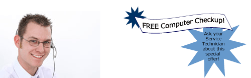image: Click here for our special FREE Computer Checkup offer!